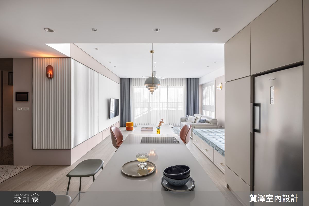 60坪新成屋(5年以下)＿現代風餐廳案例圖片＿賀澤室內設計＿賀澤_61之18