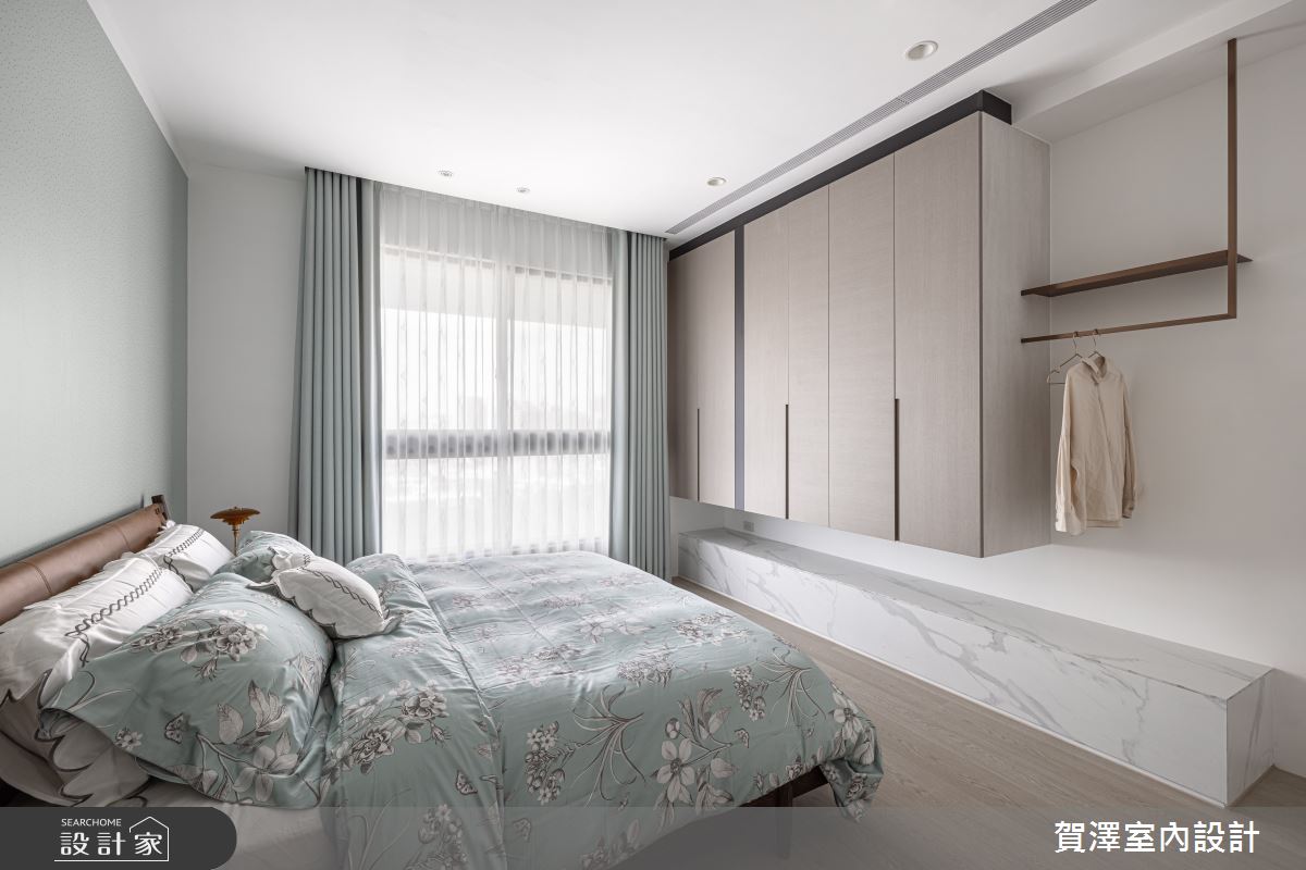 60坪新成屋(5年以下)＿現代風臥室案例圖片＿賀澤室內設計＿賀澤_61之25
