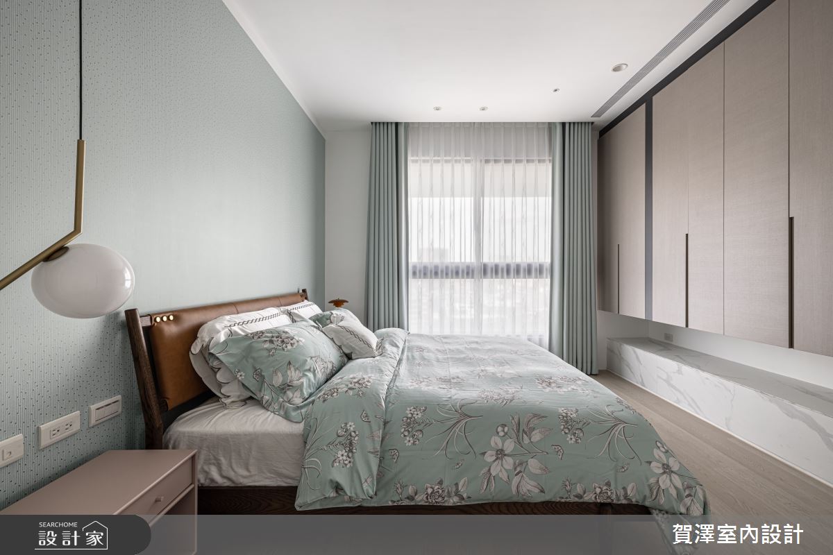 60坪新成屋(5年以下)＿現代風臥室案例圖片＿賀澤室內設計＿賀澤_61之26