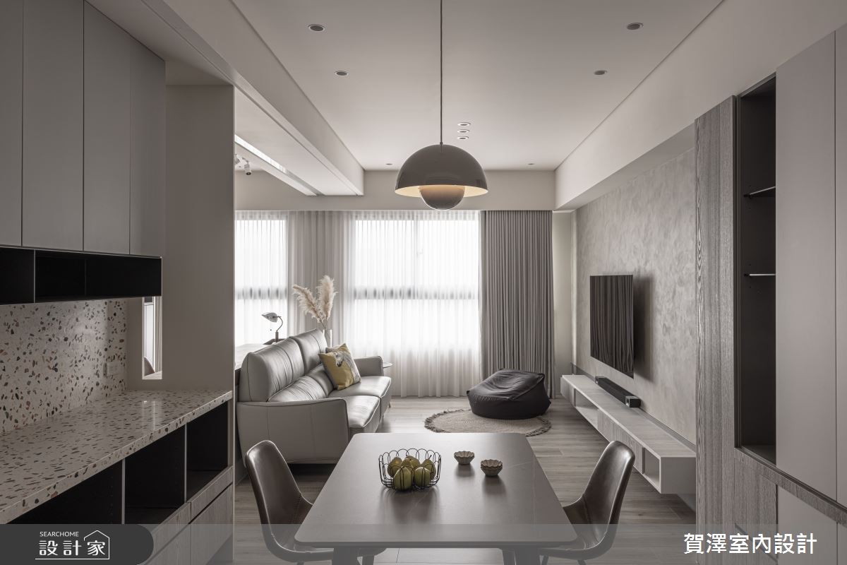 23坪新成屋(5年以下)＿現代風餐廳案例圖片＿賀澤室內設計＿賀澤_62之1
