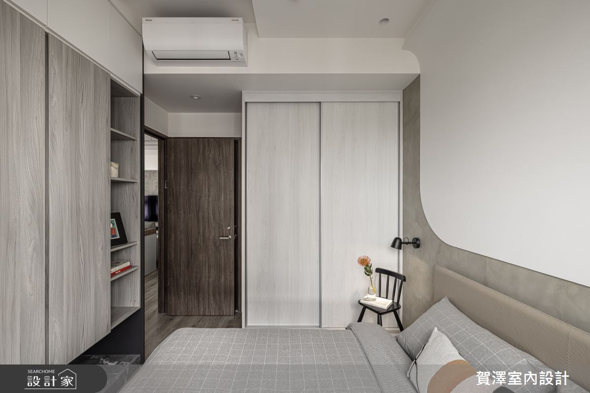 23坪新成屋(5年以下)＿現代風臥室案例圖片＿賀澤室內設計＿賀澤_62之14