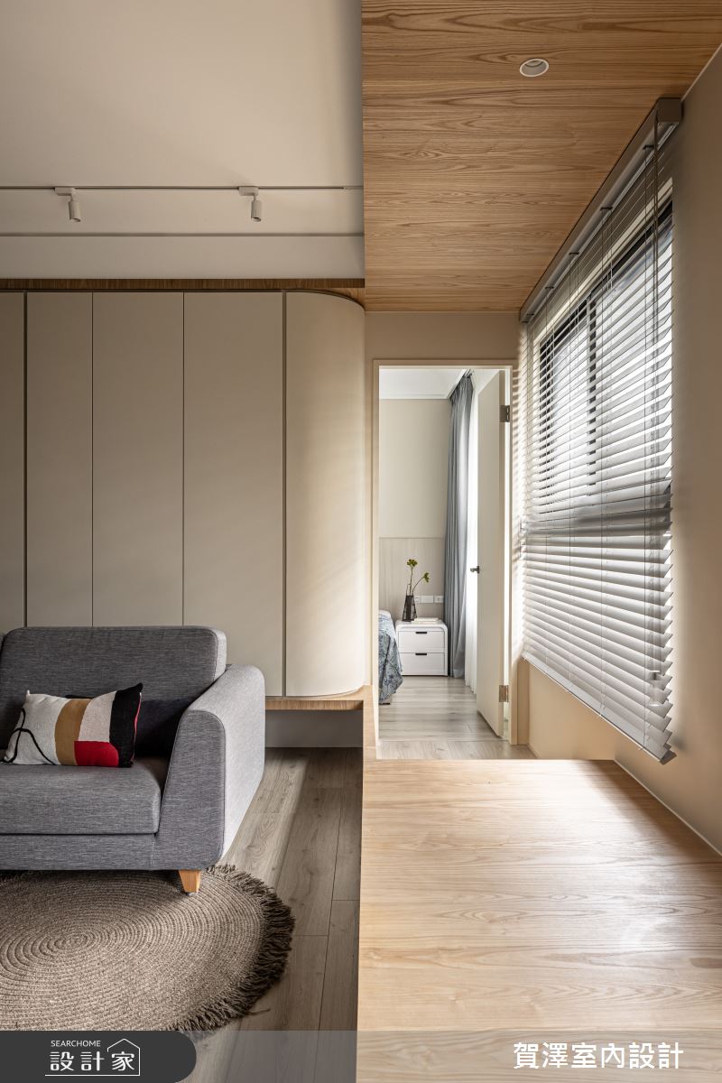18坪新成屋(5年以下)＿日式無印風客廳案例圖片＿賀澤室內設計＿賀澤_63之15