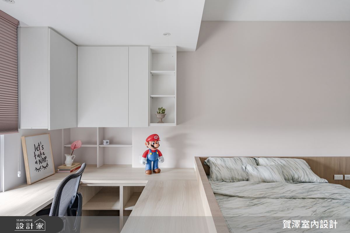 65坪新成屋(5年以下)＿日式無印風臥室案例圖片＿賀澤室內設計＿賀澤_65之15