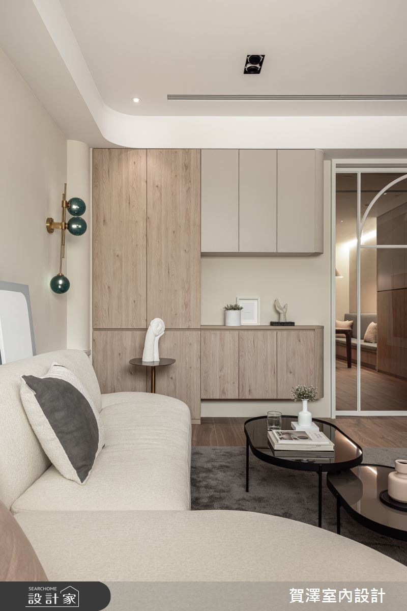 110坪新成屋(5年以下)＿混搭風客廳案例圖片＿賀澤室內設計＿賀澤_66之4