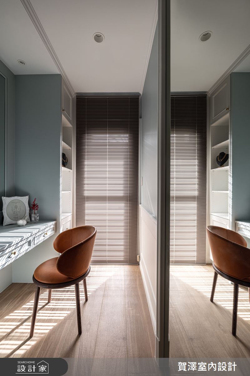110坪新成屋(5年以下)＿混搭風更衣間案例圖片＿賀澤室內設計＿賀澤_66之24