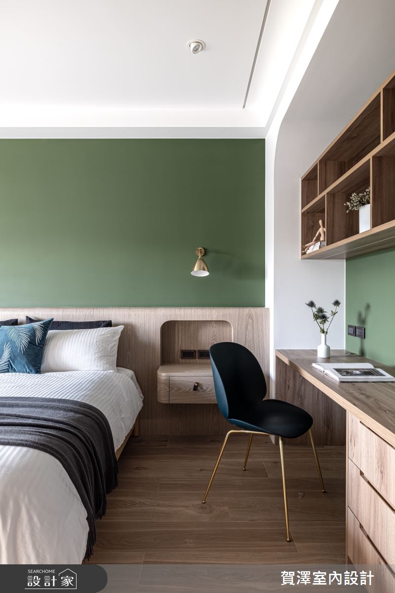 110坪新成屋(5年以下)＿混搭風臥室案例圖片＿賀澤室內設計＿賀澤_66之26