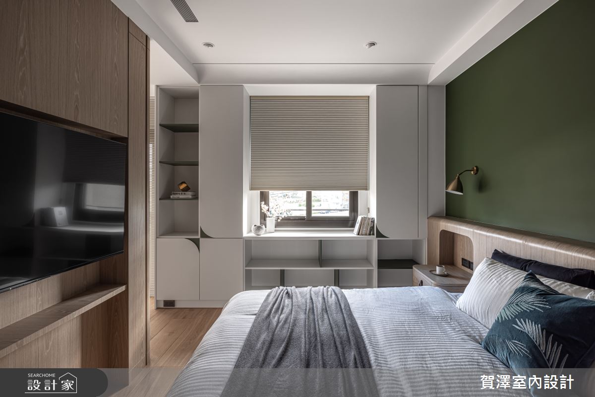 110坪新成屋(5年以下)＿混搭風臥室案例圖片＿賀澤室內設計＿賀澤_66之28