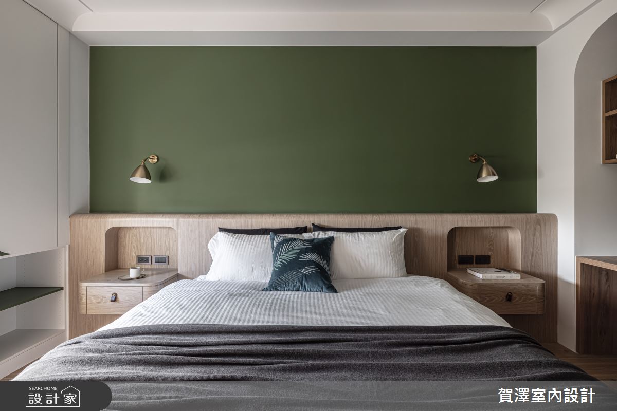 110坪新成屋(5年以下)＿混搭風臥室案例圖片＿賀澤室內設計＿賀澤_66之29