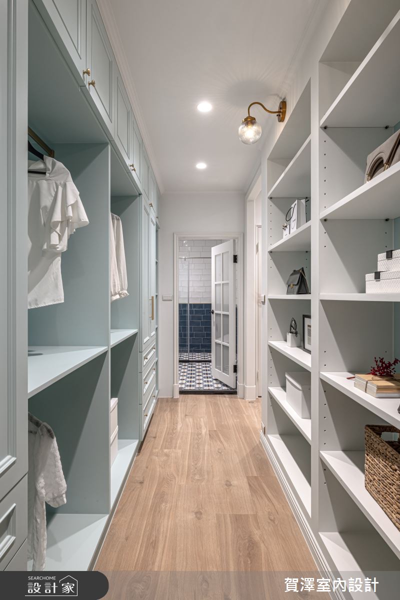 110坪新成屋(5年以下)＿混搭風更衣間案例圖片＿賀澤室內設計＿賀澤_66之40
