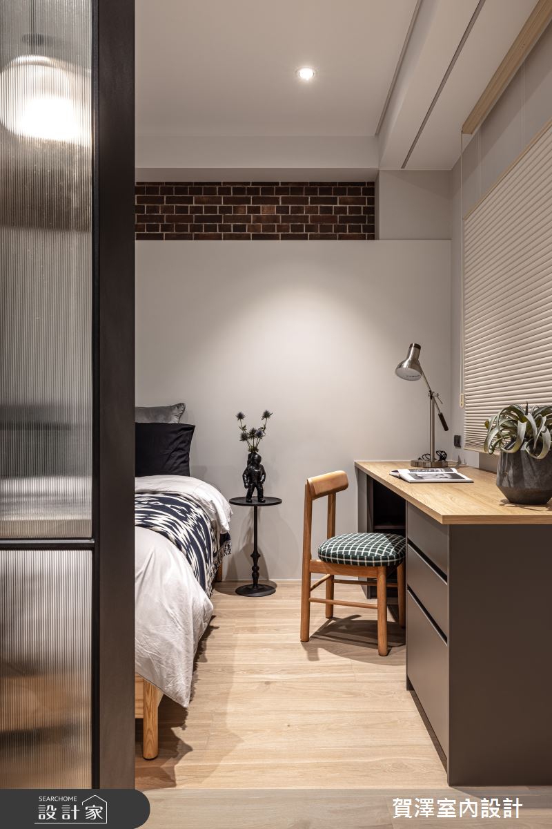 110坪新成屋(5年以下)＿混搭風臥室案例圖片＿賀澤室內設計＿賀澤_66之41