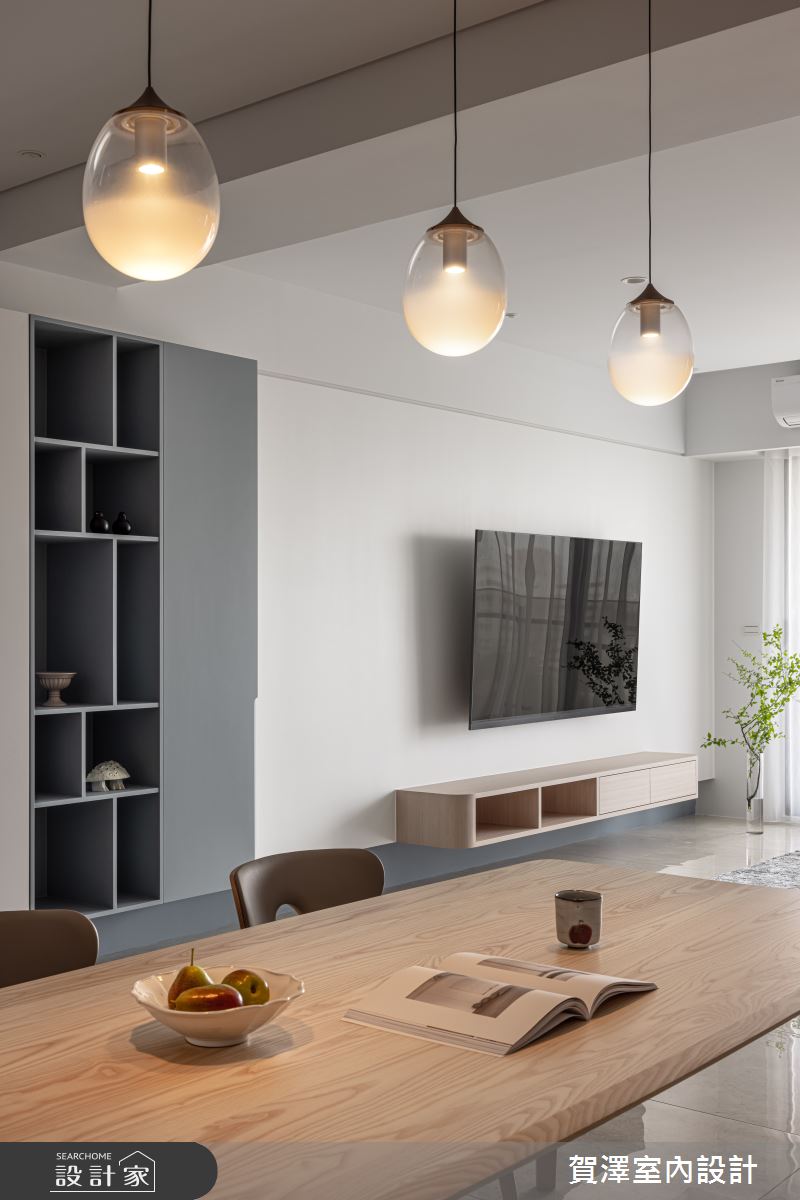 44坪新成屋(5年以下)＿北歐風客廳餐廳案例圖片＿賀澤室內設計＿賀澤_68之6