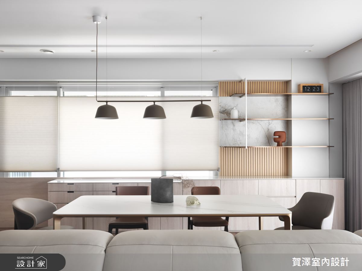 60坪中古屋(5~15年)＿北歐風客廳餐廳案例圖片＿賀澤室內設計＿賀澤_69之8