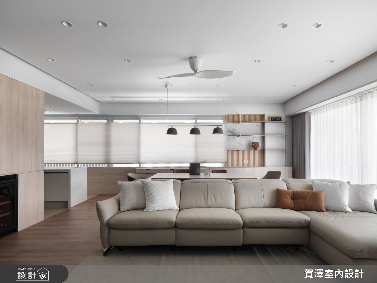 60坪中古屋(5~15年)＿北歐風客廳餐廳案例圖片＿賀澤室內設計＿賀澤_69之7