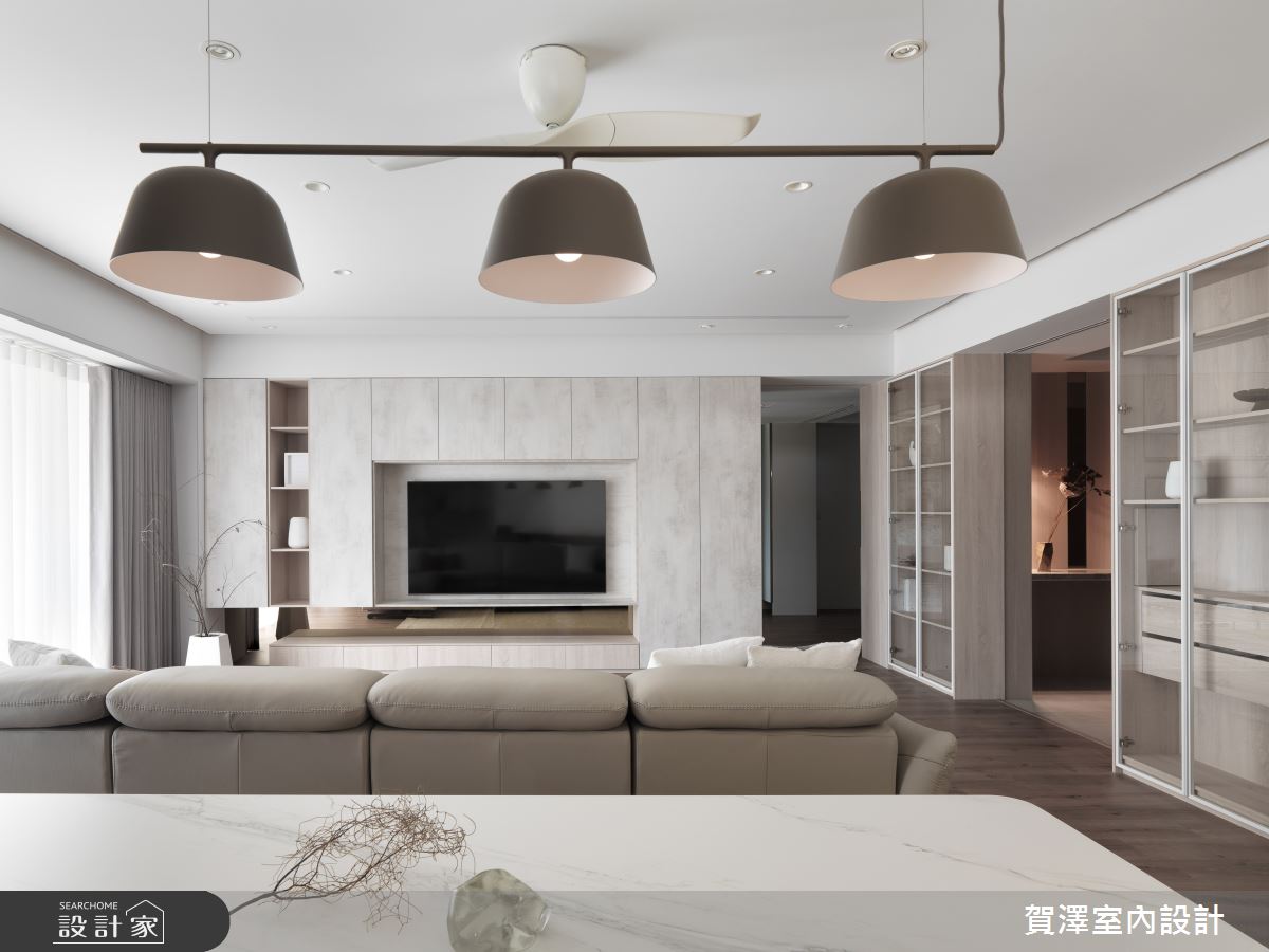 60坪中古屋(5~15年)＿北歐風客廳餐廳案例圖片＿賀澤室內設計＿賀澤_69之10