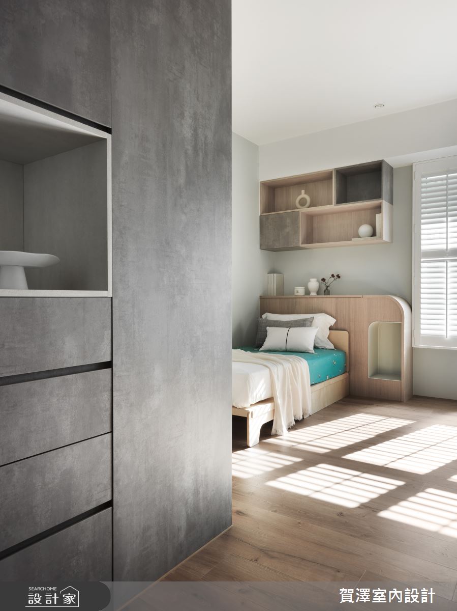 60坪中古屋(5~15年)＿北歐風兒童房兒童房客房案例圖片＿賀澤室內設計＿賀澤_69之38