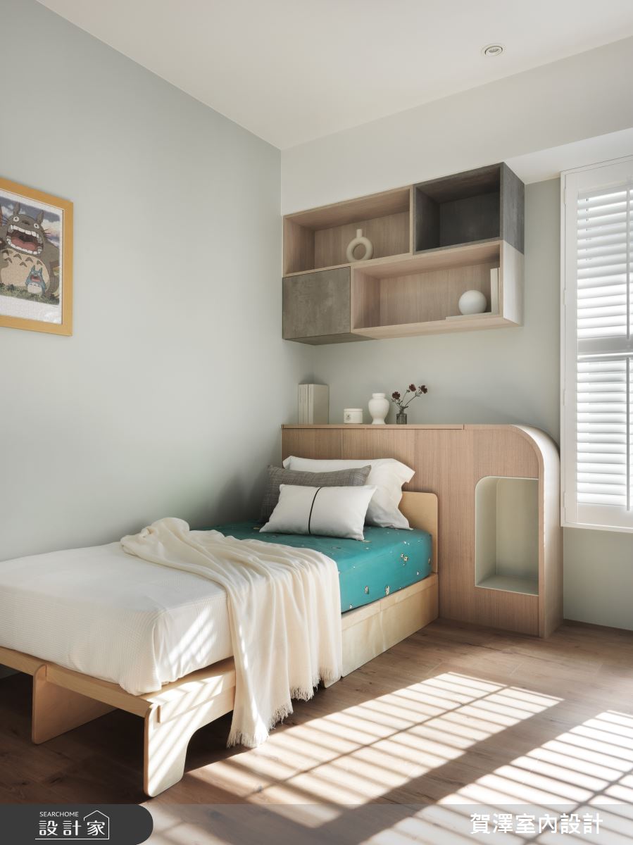 60坪中古屋(5~15年)＿北歐風兒童房兒童房客房案例圖片＿賀澤室內設計＿賀澤_69之39