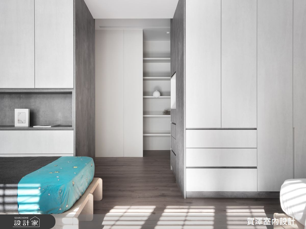60坪中古屋(5~15年)＿北歐風兒童房兒童房客房案例圖片＿賀澤室內設計＿賀澤_69之44