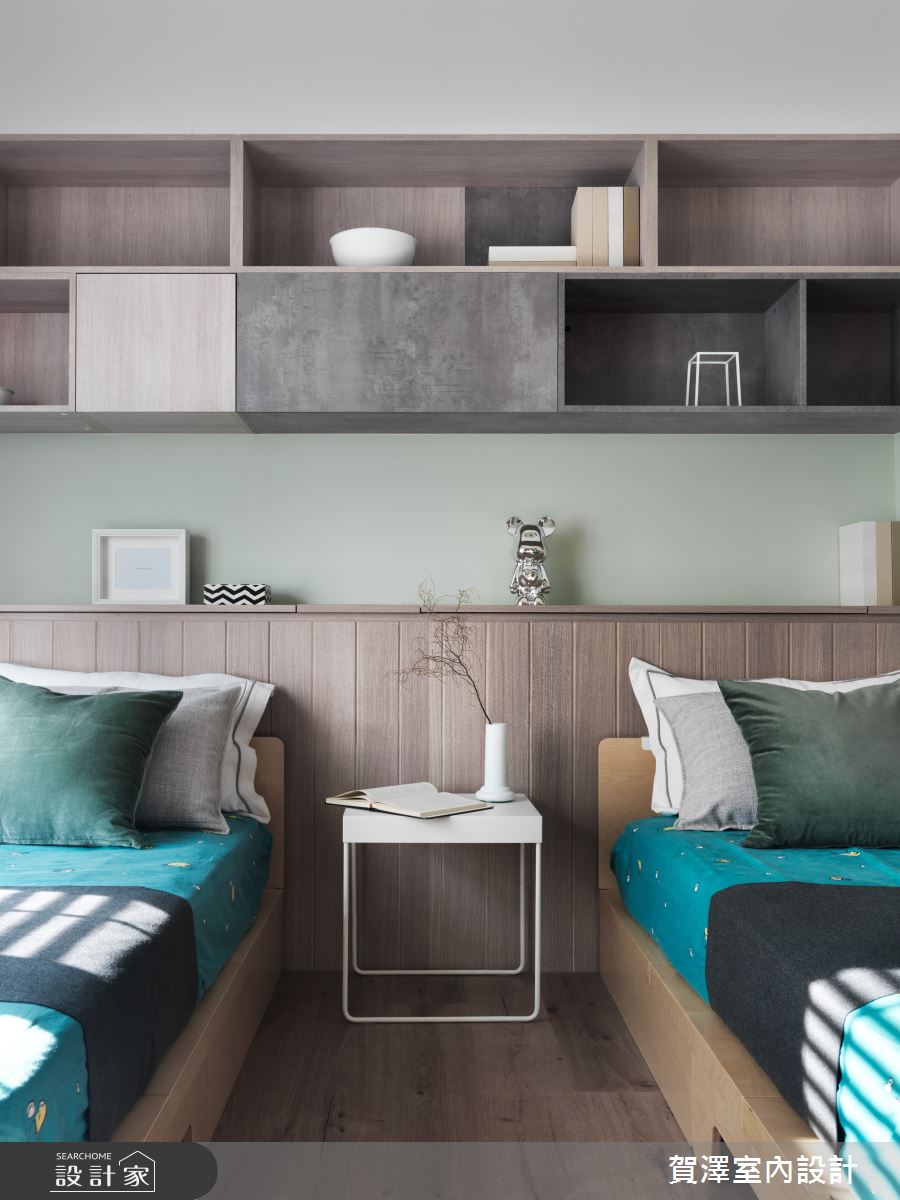 60坪中古屋(5~15年)＿北歐風兒童房兒童房客房案例圖片＿賀澤室內設計＿賀澤_69之42