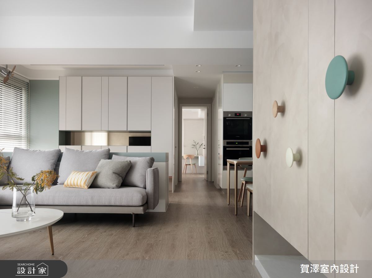 35坪預售屋＿混搭風客廳案例圖片＿賀澤室內設計＿賀澤_70之11
