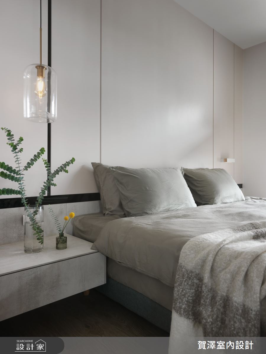 35坪預售屋＿混搭風臥室案例圖片＿賀澤室內設計＿賀澤_70之21