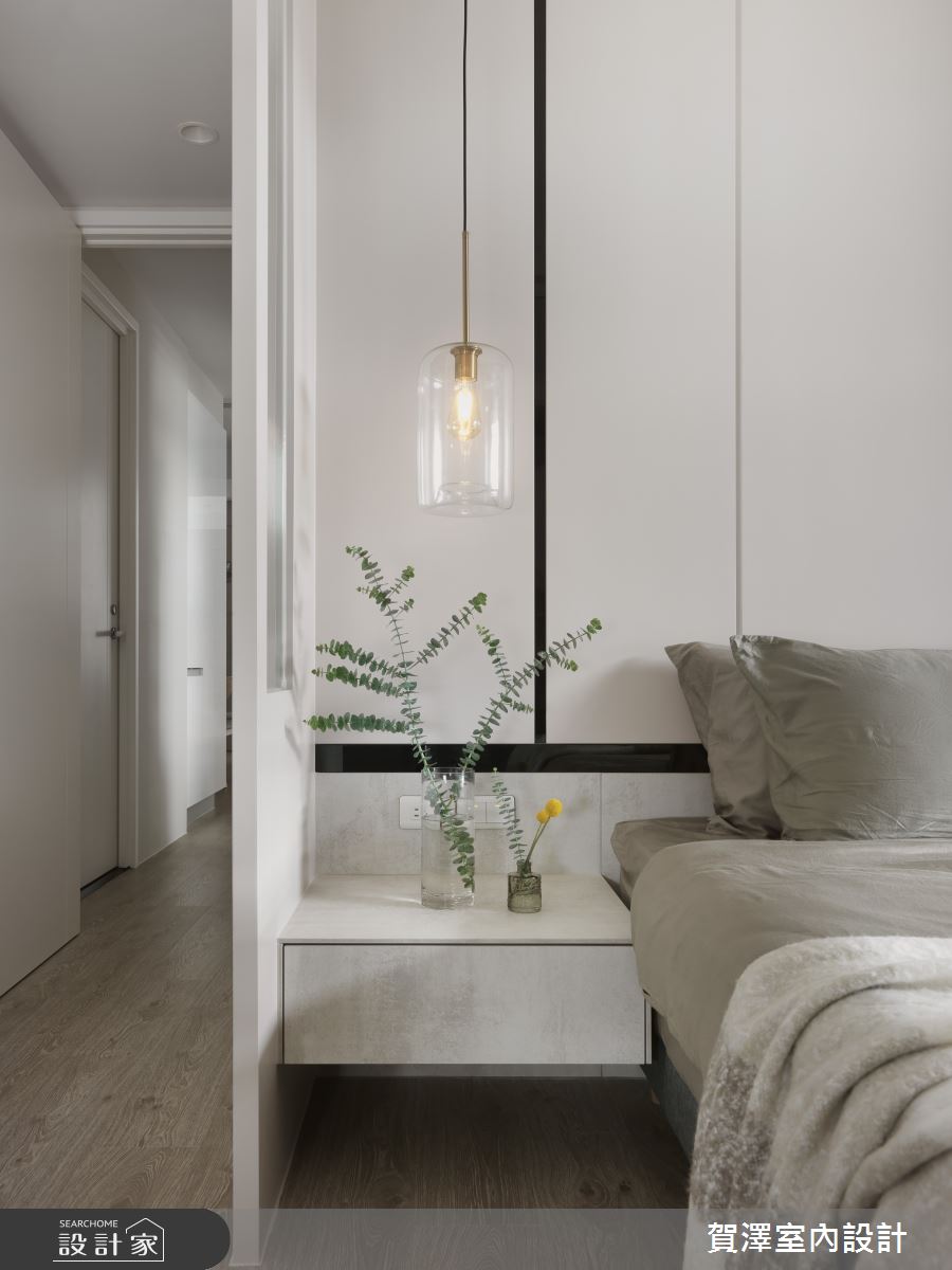 35坪預售屋＿混搭風臥室案例圖片＿賀澤室內設計＿賀澤_70之22