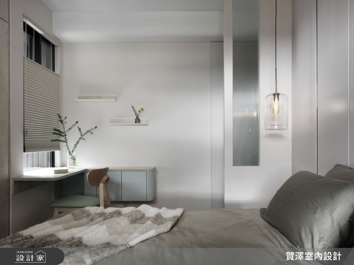 35坪預售屋＿混搭風臥室案例圖片＿賀澤室內設計＿賀澤_70之24