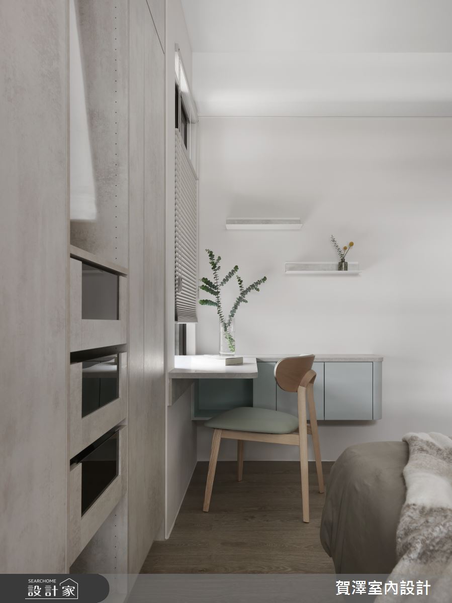 35坪預售屋＿混搭風臥室案例圖片＿賀澤室內設計＿賀澤_70之23