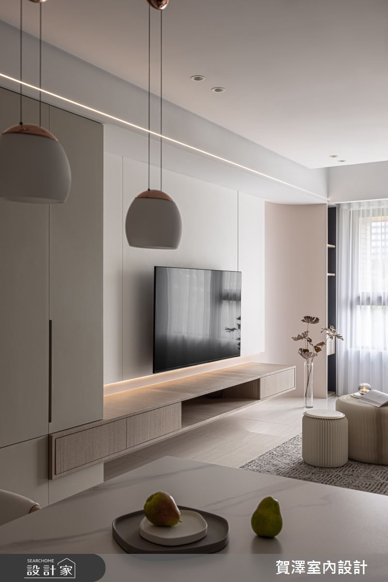 29坪新成屋(5年以下)＿現代風客廳餐廳案例圖片＿賀澤室內設計＿賀澤_71之8