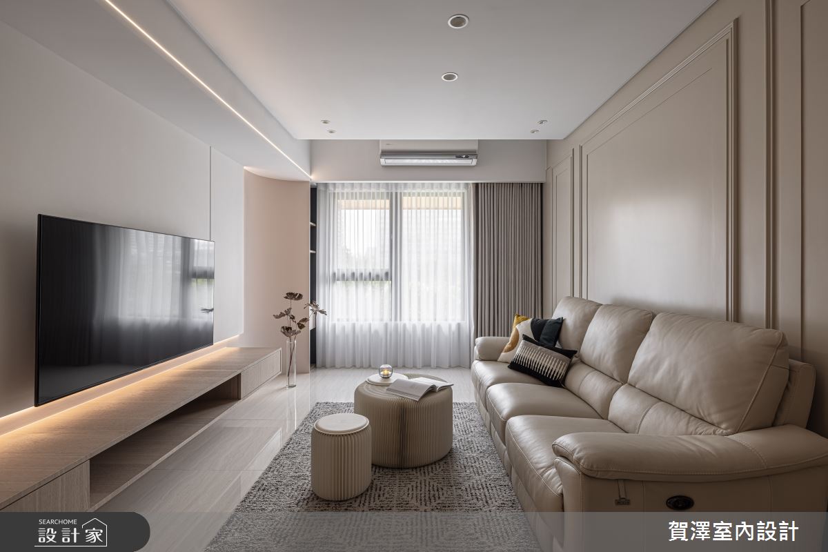 29坪新成屋(5年以下)＿現代風客廳案例圖片＿賀澤室內設計＿賀澤_71之10
