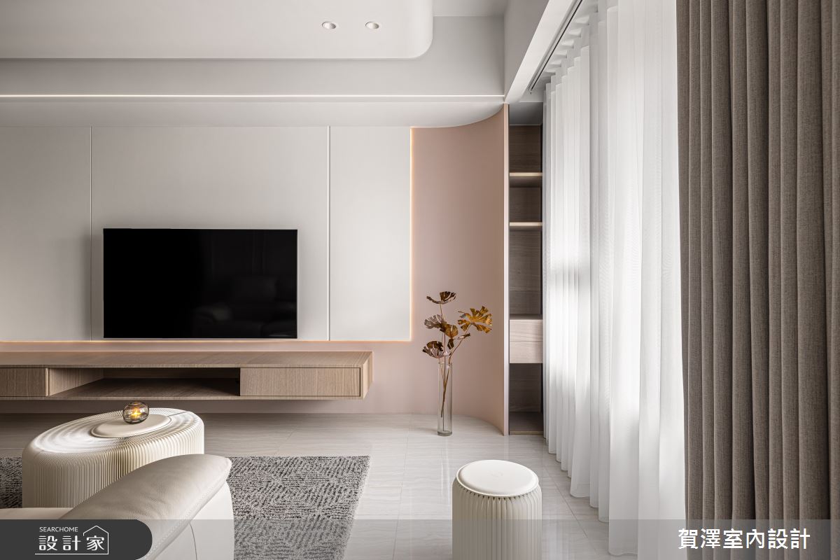 29坪新成屋(5年以下)＿現代風客廳案例圖片＿賀澤室內設計＿賀澤_71之11