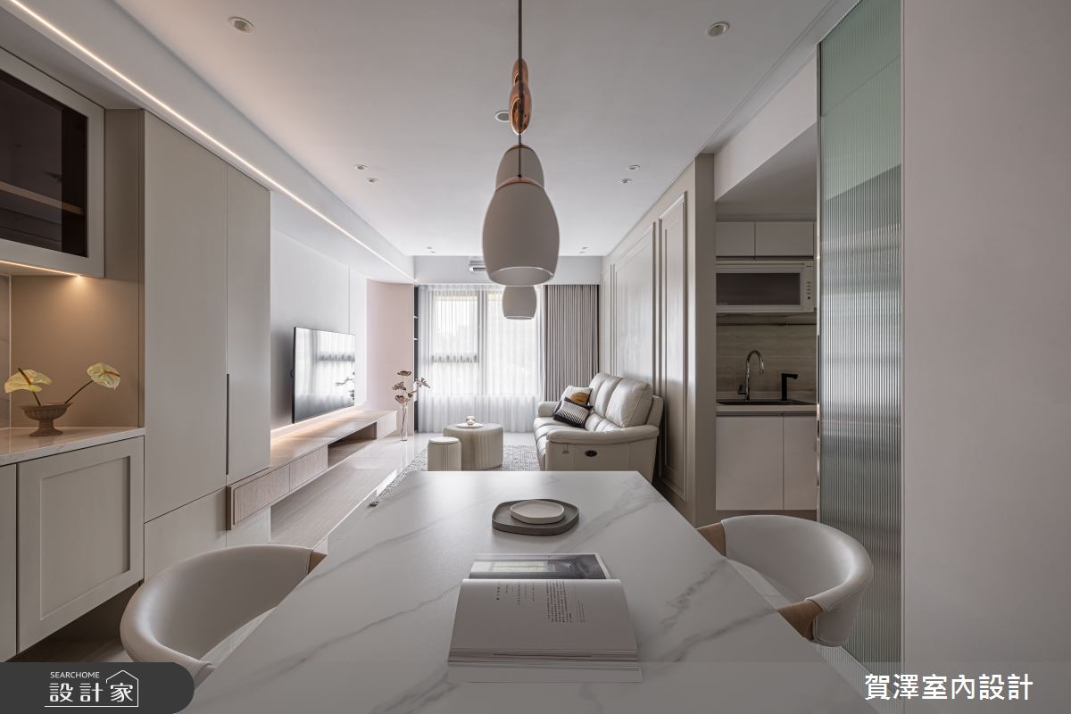 29坪新成屋(5年以下)＿現代風客廳餐廳案例圖片＿賀澤室內設計＿賀澤_71之16