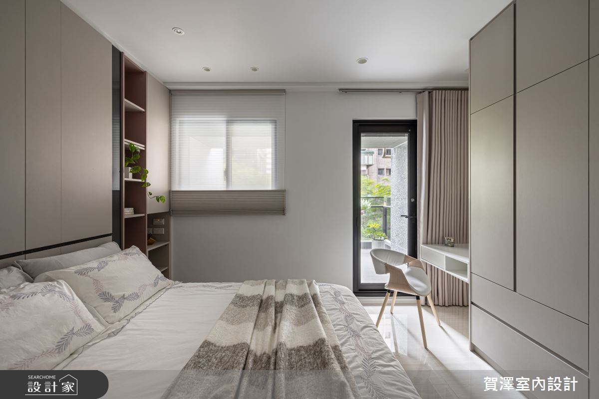 29坪新成屋(5年以下)＿現代風臥室案例圖片＿賀澤室內設計＿賀澤_71之23