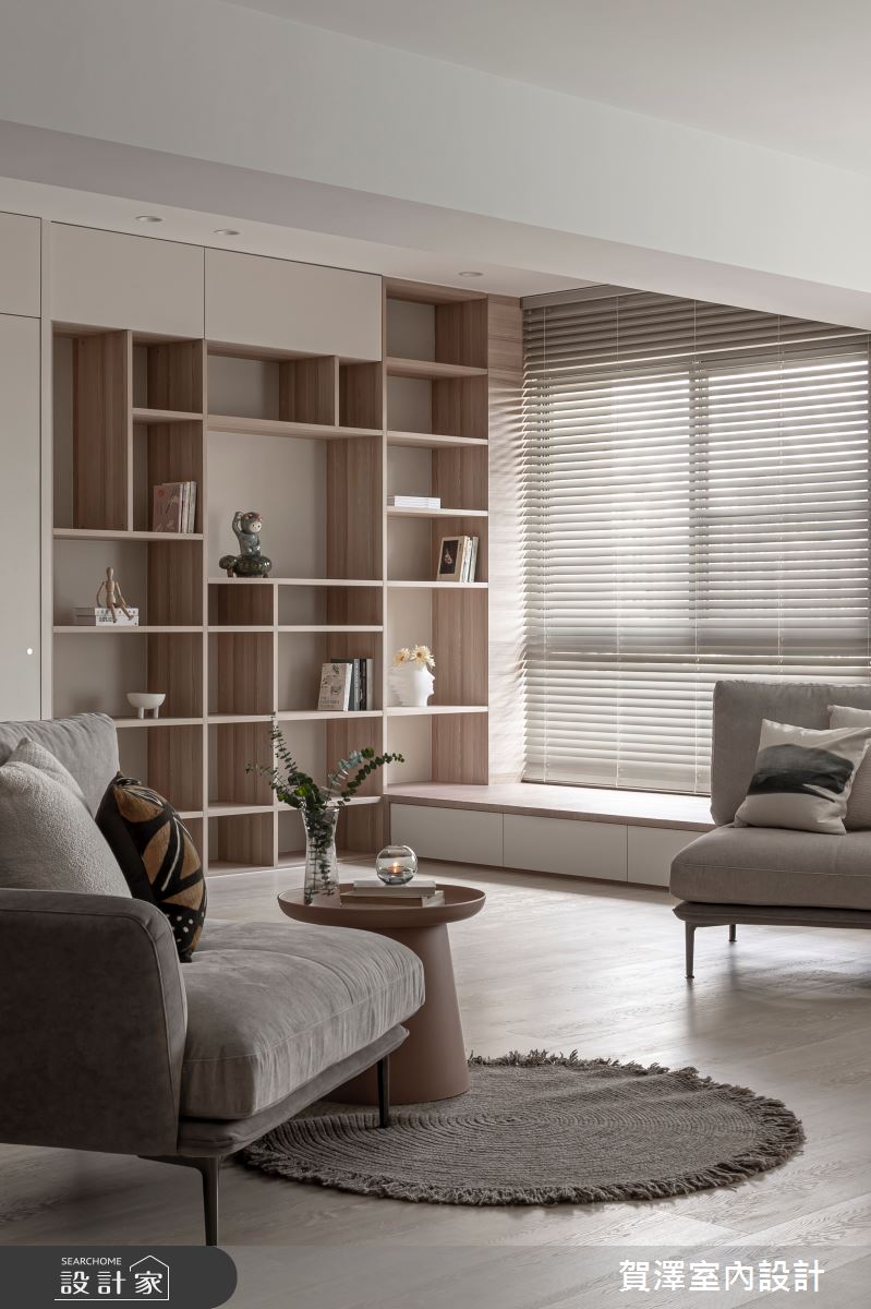 中古屋(5~15年)＿混搭風客廳臥榻案例圖片＿賀澤室內設計＿賀澤_72之10
