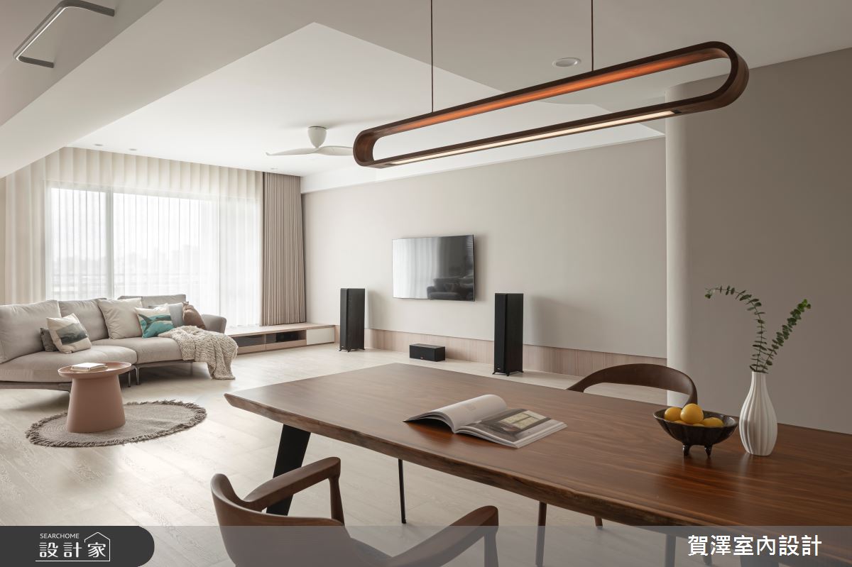 中古屋(5~15年)＿混搭風客廳餐廳案例圖片＿賀澤室內設計＿賀澤_72之13