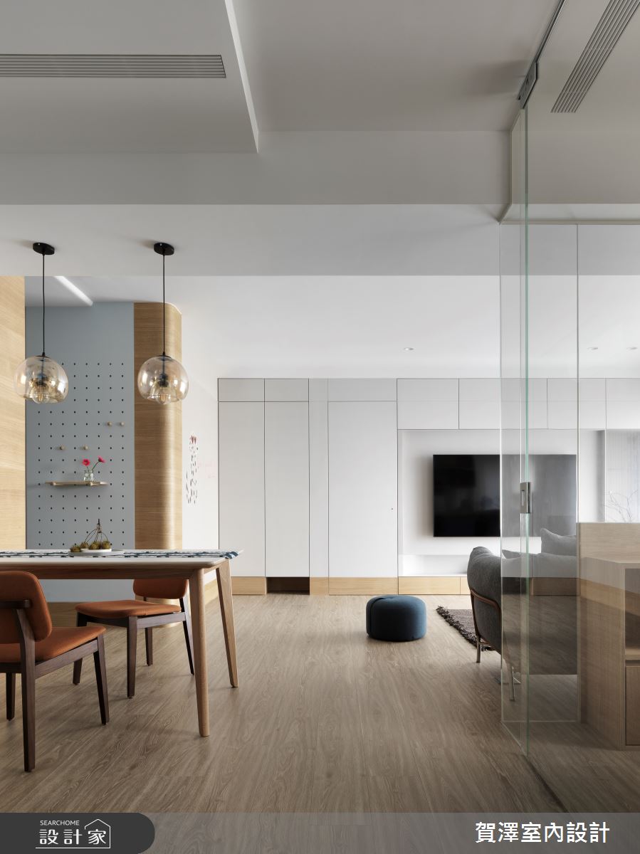 預售屋＿現代風客廳餐廳案例圖片＿賀澤室內設計＿賀澤_73之14