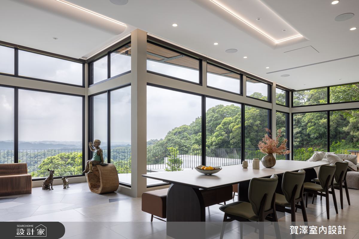 毛胚屋＿現代風玄關餐廳案例圖片＿賀澤室內設計＿賀澤_74之3