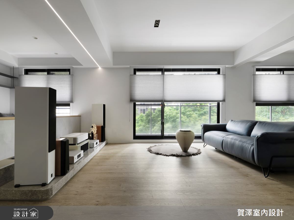 預售屋＿現代風客廳案例圖片＿賀澤室內設計＿賀澤_75之4