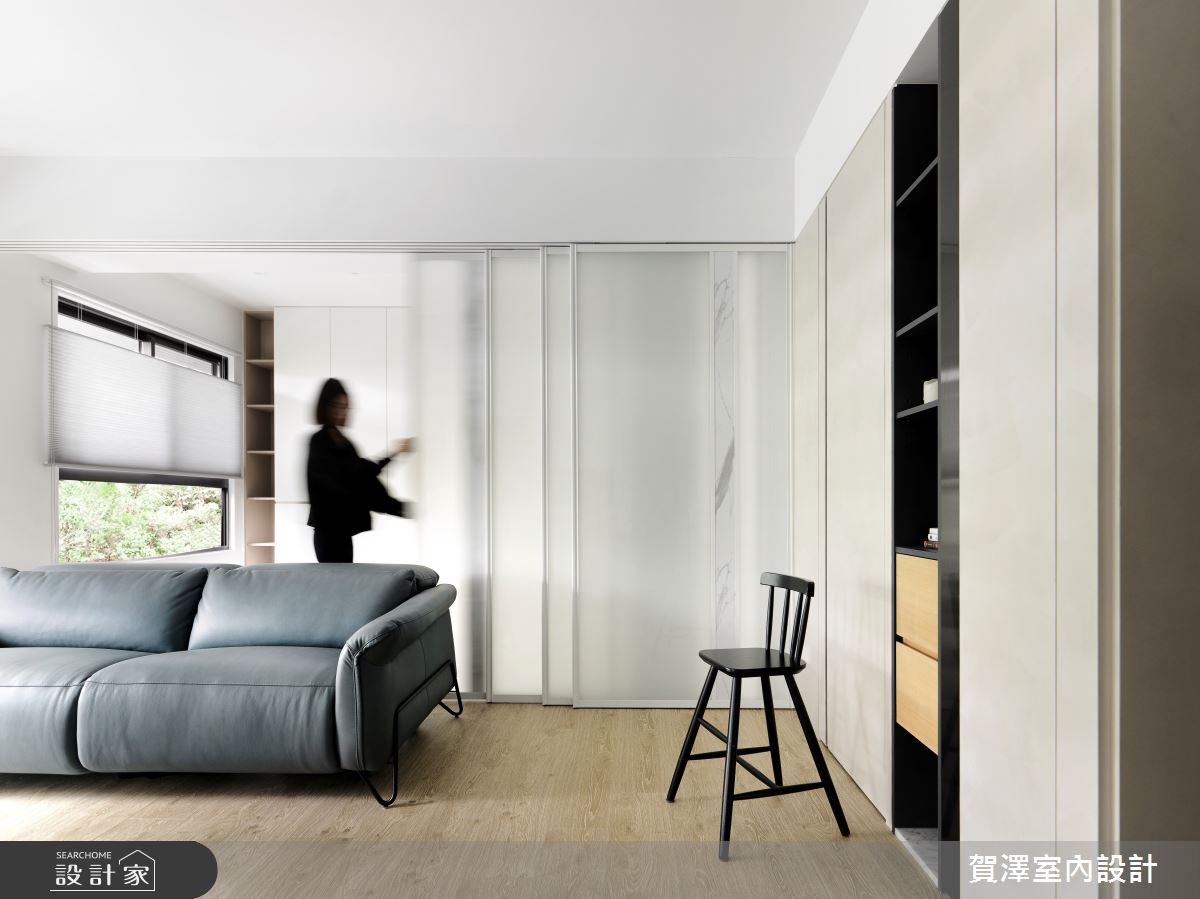 預售屋＿現代風客廳案例圖片＿賀澤室內設計＿賀澤_75之7