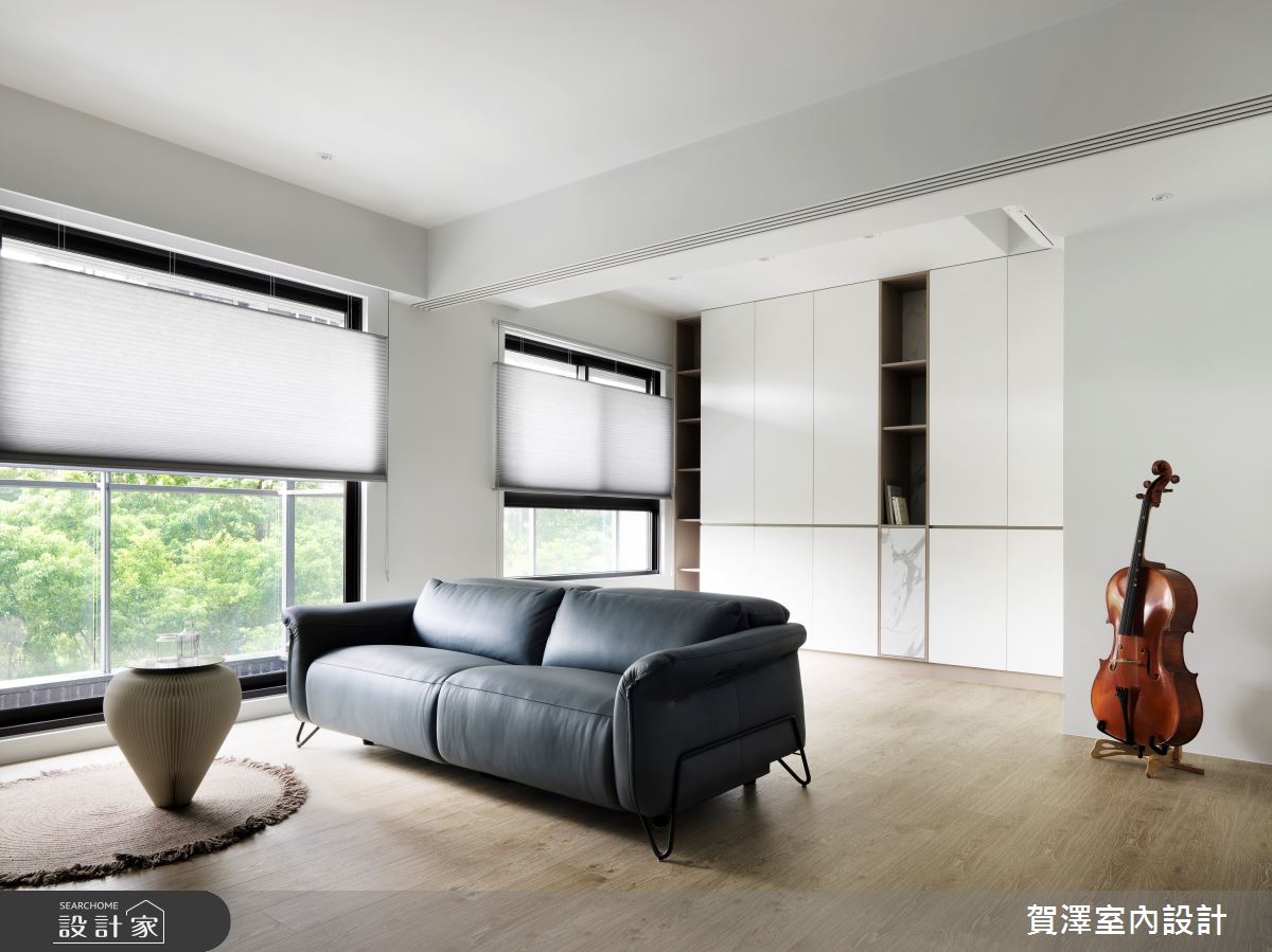 預售屋＿現代風客廳案例圖片＿賀澤室內設計＿賀澤_75之9