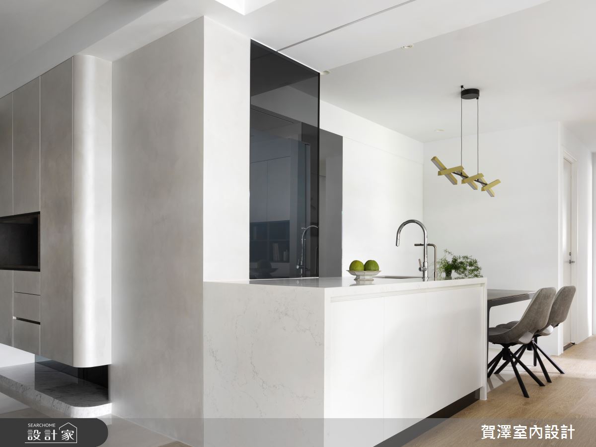 預售屋＿現代風餐廳中島案例圖片＿賀澤室內設計＿賀澤_75之14