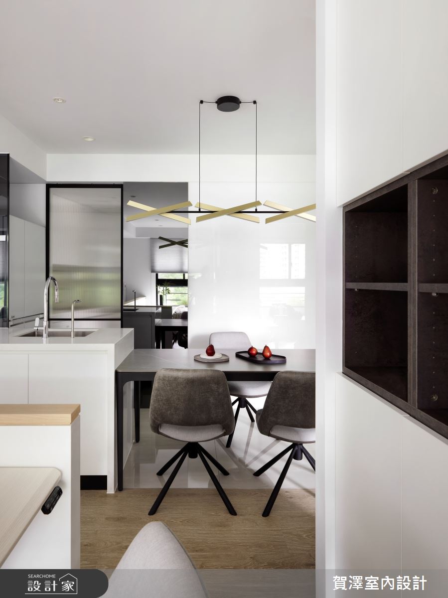 預售屋＿現代風餐廳中島案例圖片＿賀澤室內設計＿賀澤_75之20