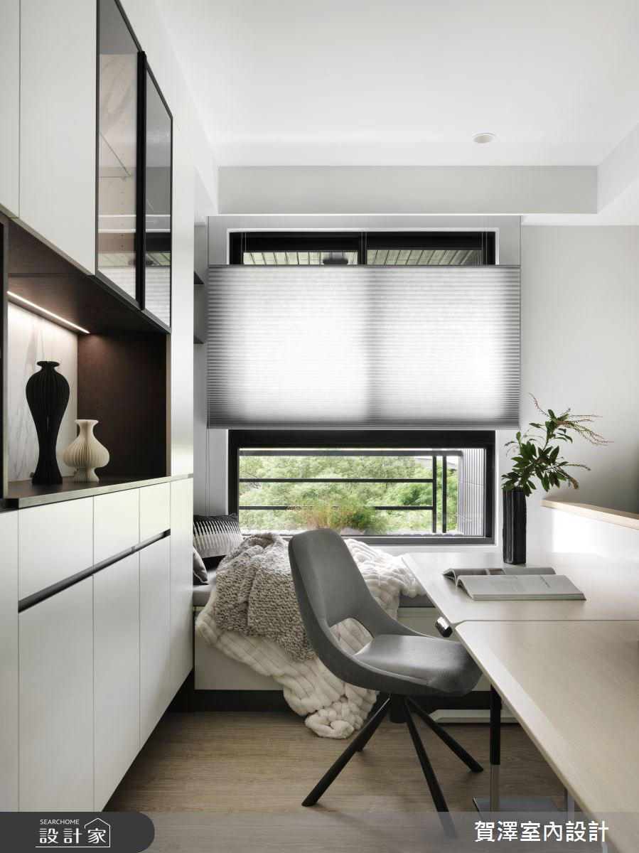 預售屋＿現代風書房案例圖片＿賀澤室內設計＿賀澤_75之22