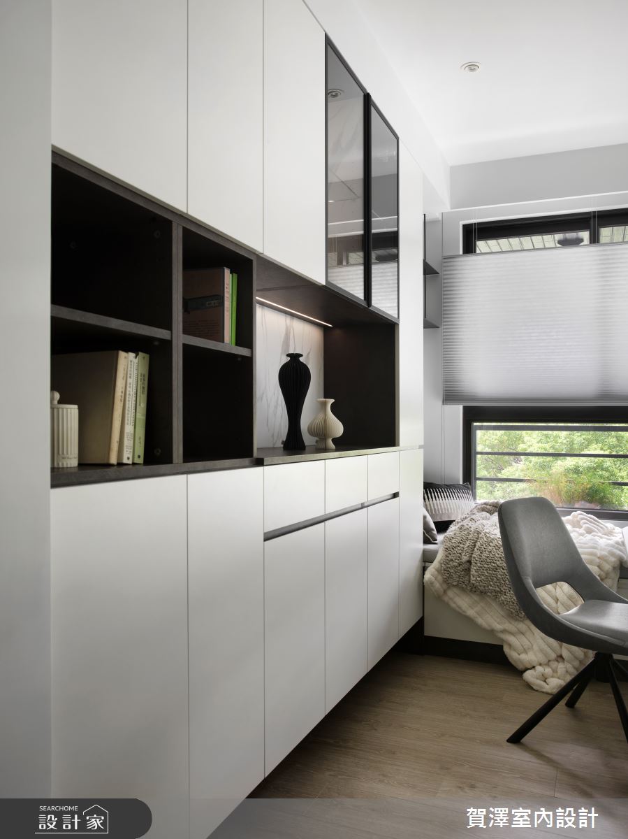 預售屋＿現代風書房案例圖片＿賀澤室內設計＿賀澤_75之23