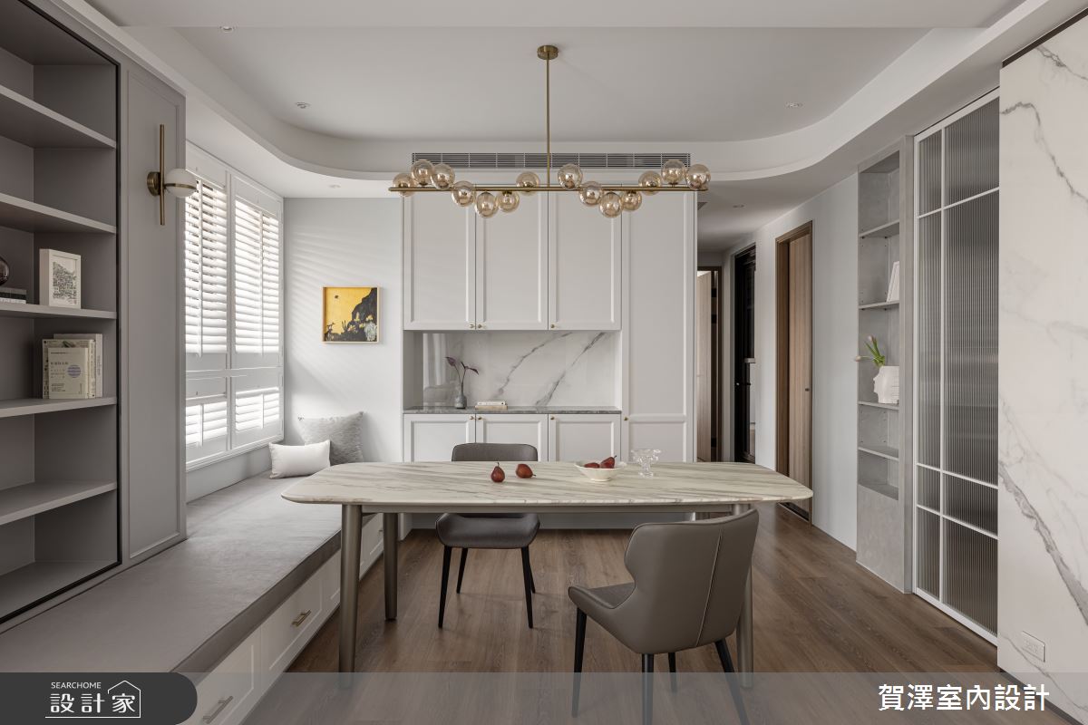 24坪新成屋(5年以下)＿現代風餐廳臥榻案例圖片＿賀澤室內設計＿賀澤_76之9