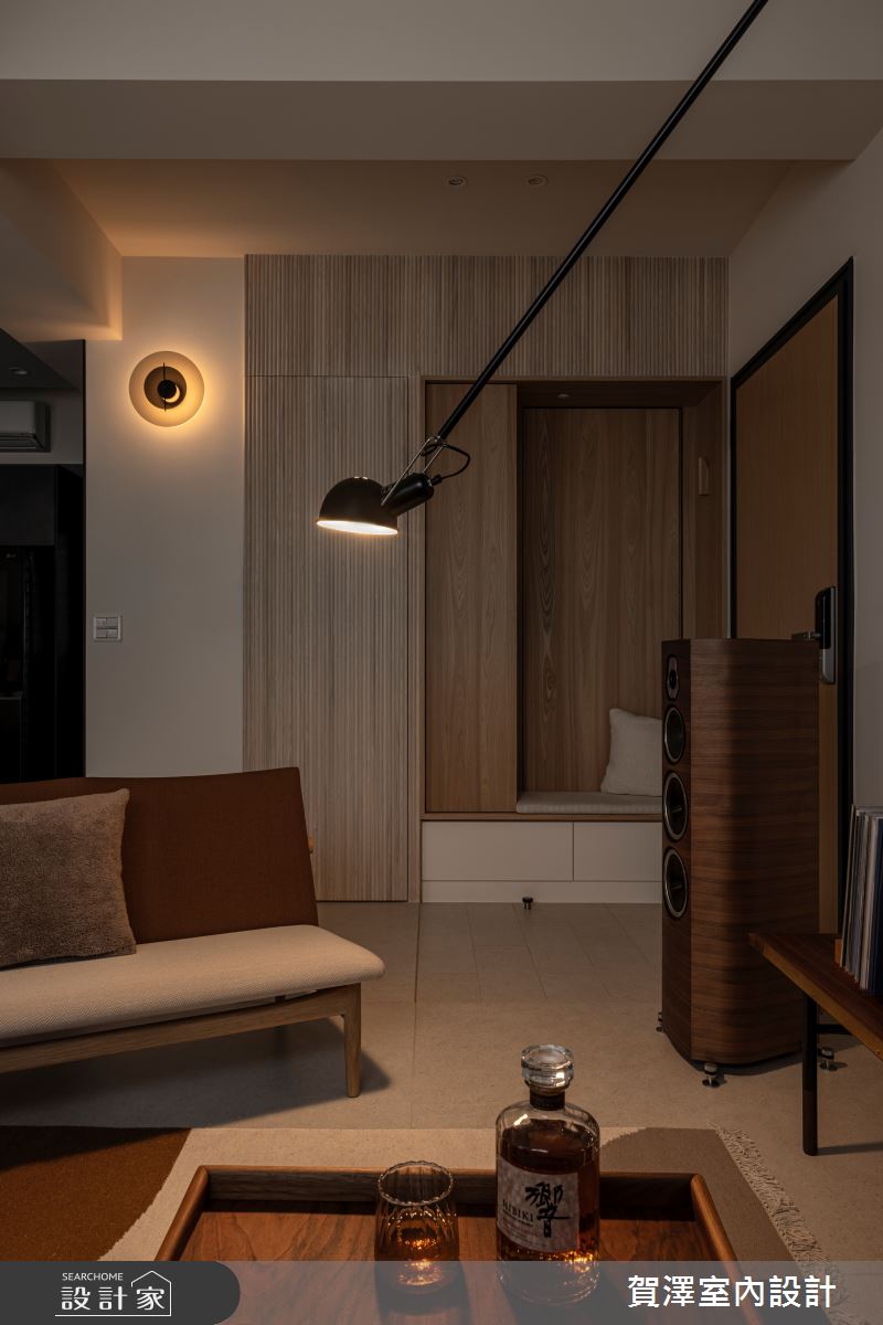 18坪新成屋(5年以下)＿現代風玄關客廳案例圖片＿賀澤室內設計＿賀澤_77之4