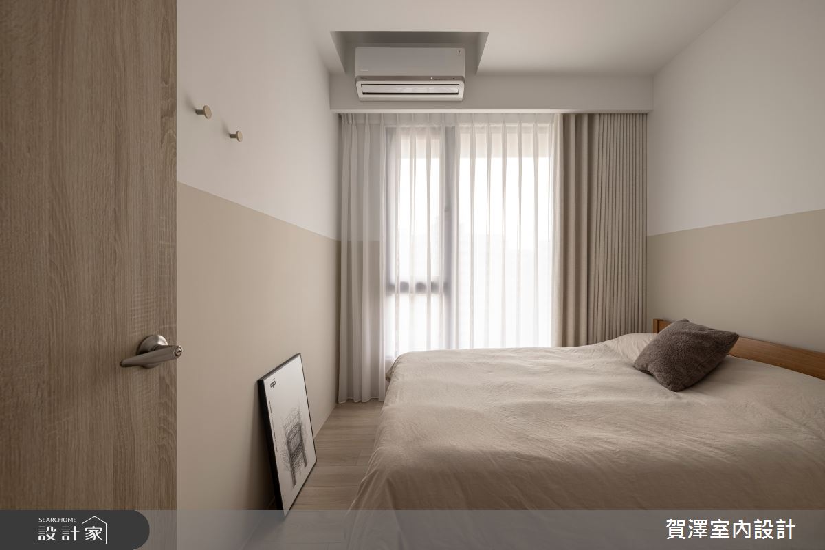 18坪新成屋(5年以下)＿現代風臥室案例圖片＿賀澤室內設計＿賀澤_77之16