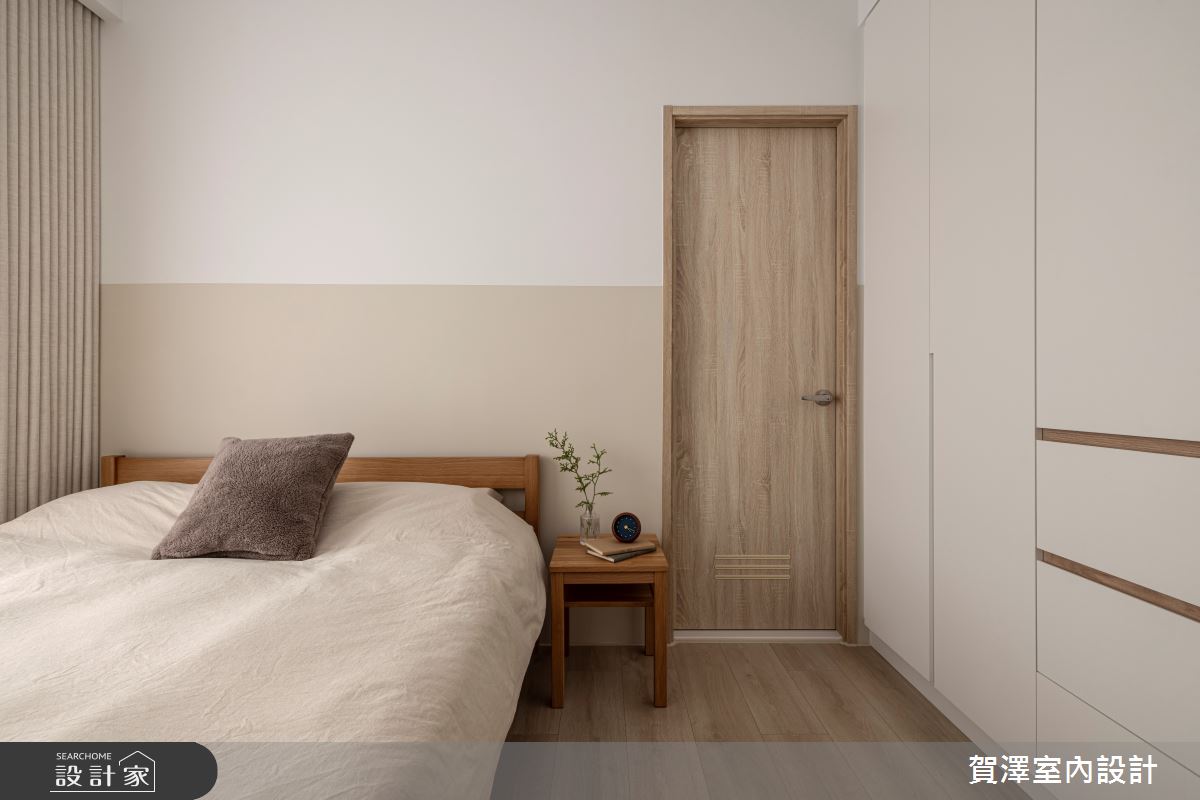 18坪新成屋(5年以下)＿現代風臥室案例圖片＿賀澤室內設計＿賀澤_77之17