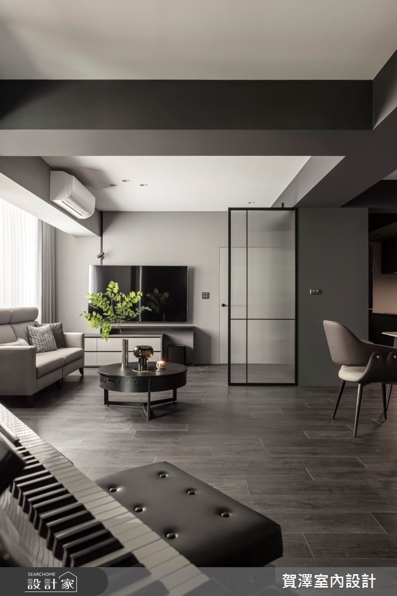 27坪老屋(16~30年)＿現代風客廳案例圖片＿賀澤室內設計＿賀澤_78之3