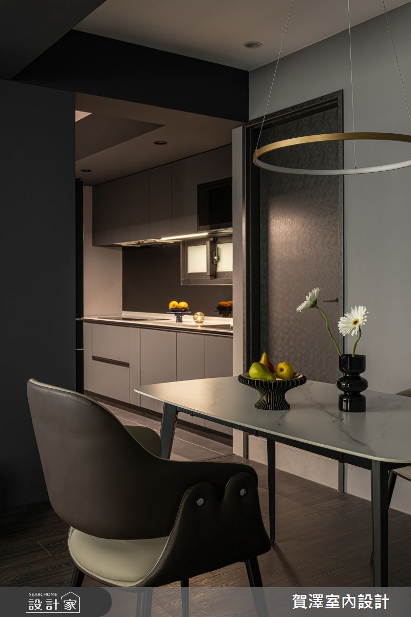 27坪老屋(16~30年)＿現代風餐廳廚房案例圖片＿賀澤室內設計＿賀澤_78之5