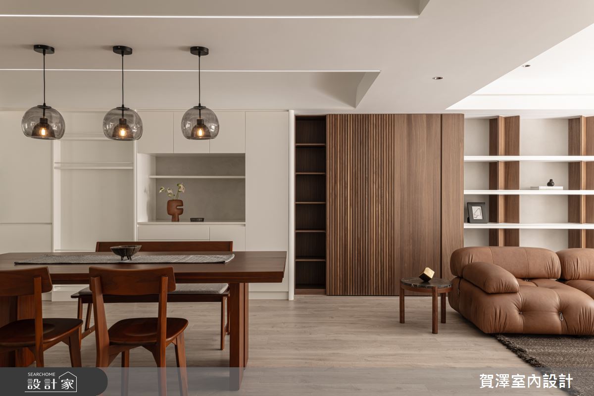 39坪老屋(31~40年)＿現代風客廳餐廳案例圖片＿賀澤室內設計＿賀澤_79之11